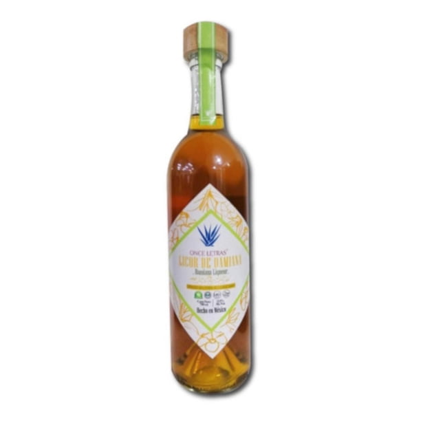 Paquete de 3 Licor De Damiana Once Letras 750 ml