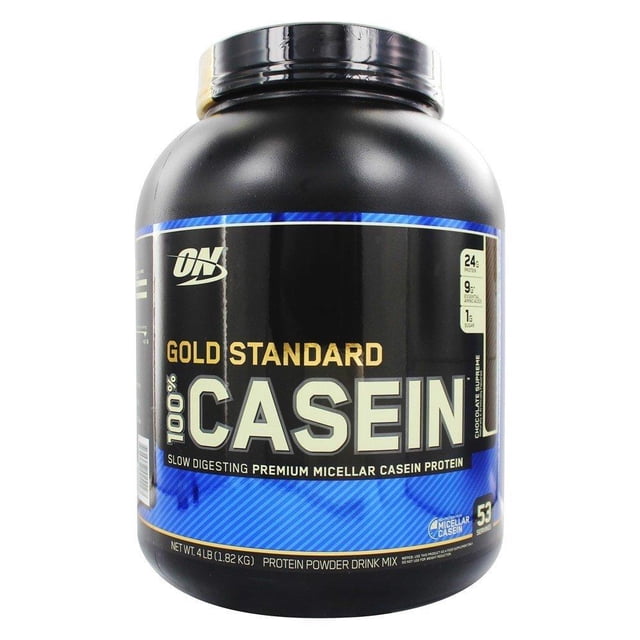Gold Standard 100% Casein 4 Lbs Chocolate Optimum Nutrition. Optimum Nutrition ONGOLDSTANDARDCASEINACHOCOLATE