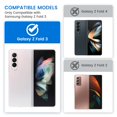 thumbnail image 2 of Funda VEGO para Samsung Galaxy Z Fold 3 con funda de cámara negra, 2 of 9