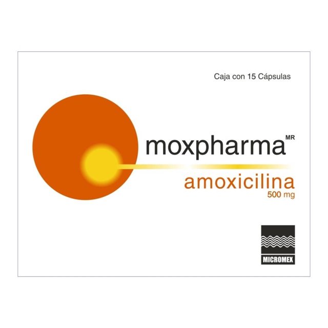 Moxpharma Amoxicilina 500 mg 15 cápsulas