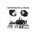 thumbnail image 3 of Maleta Deportiva Bolsa Gym De Viaje Negro, 3 of 5