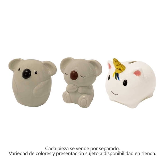 Alcancía Animalitos Prichos Varios Modelos ce Cerámica 1 Pieza
