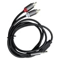thumbnail image 2 of Cable de audio estéreo de 3,5 mm a doble RCA, cable divisor, cable auxiliar AUX 1M, 2 of 9