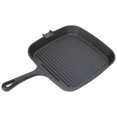 thumbnail image 2 of Steak Skillet Grill Pan Nonstick Design Heat Resistant Handle Fast Heat Conduction Iron Stripe Frying Steak Skillet For Home Kitchen 22cm ANGGREK Otros, 2 of 8