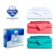 thumbnail image 1 of Juego de Sabanas Spring Air 3 Pack King Size Turquesa Coral Blanco Essence, 1 of 6