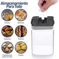 thumbnail image 4 of Juego de 7 Recipientes Herméticos para Alimentos, Bluelander, Apilables, 4 of 5