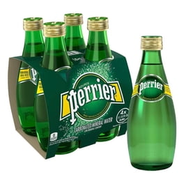 Agua de Manantial con Gas Perrier 4 Botellas 330ml c/u