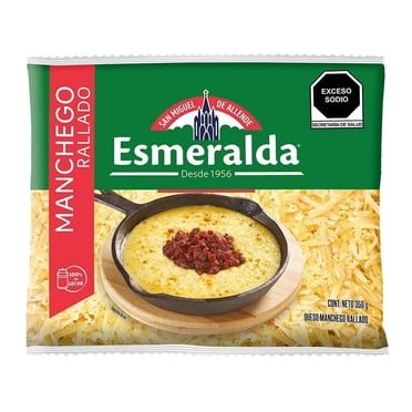 Queso manchego Esmeralda rallado 350 g