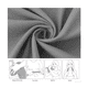 thumbnail image 4 of Toalla Baño  Bloosom Camping De Microfibra De Secado Rápido Gris, 4 of 5