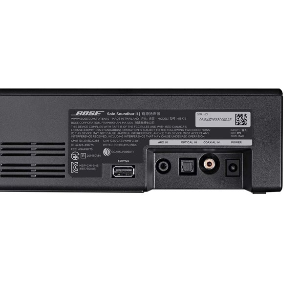 Bose Solo Soundbar Series Ii Negro | Walmart en línea