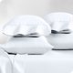 thumbnail image 1 of Juego de Fundas de Almohada Bare Home Colección Premium 1800 Doble Cepillado Ultra Suave Tamaño King Color Blanco 4 Unidades, 1 of 7