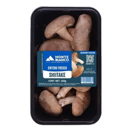 Hongos Shiitake Gourmet Monteblanco Enteros 160 g