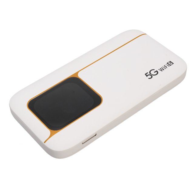 Hotspot Móvil 5G, WiFi 6 Mobile Hotspot 7100mAh Admite 16 Dispositivos Pantalla Táctil De 2,01 Pulgadas De Alta Velocidad Para El Hogar