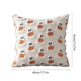thumbnail image 3 of Funda de Almohada de Fantasma de Halloween, Cojín Decorativo para Sala de Estar o Sofá, 3 of 6