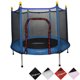thumbnail image 1 of Trampolín Infantil Brincolín 140 cm 55 Pulgadas con Red de Seguridad hasta 50 kg con 36 Resortes de Acero Galvanizado, 1 of 7