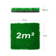 thumbnail image 2 of 2 M2 Pasto Arificial Tipo Alfombra Para Exteriores 50mm ilios innova 2 metros cuadrados 50mm 2 tonos, 2 of 9