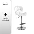 thumbnail image 4 of SET DE 2 BANCOS PARA BARRA CON RESPALDO ALTO COLOR BLANCO, 4 of 7