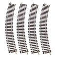 thumbnail image 4 of 4 piezas de vías de ferrocarril a escala HO, accesorios versátiles para manualidades de bricolaje, vías de ferrocarril para 1:87 23 cm x 3 cm, 4 of 9
