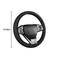 thumbnail image 4 of Funda para Volante de Coche, Elástica y de Cuero, Antideslizante., 4 of 7