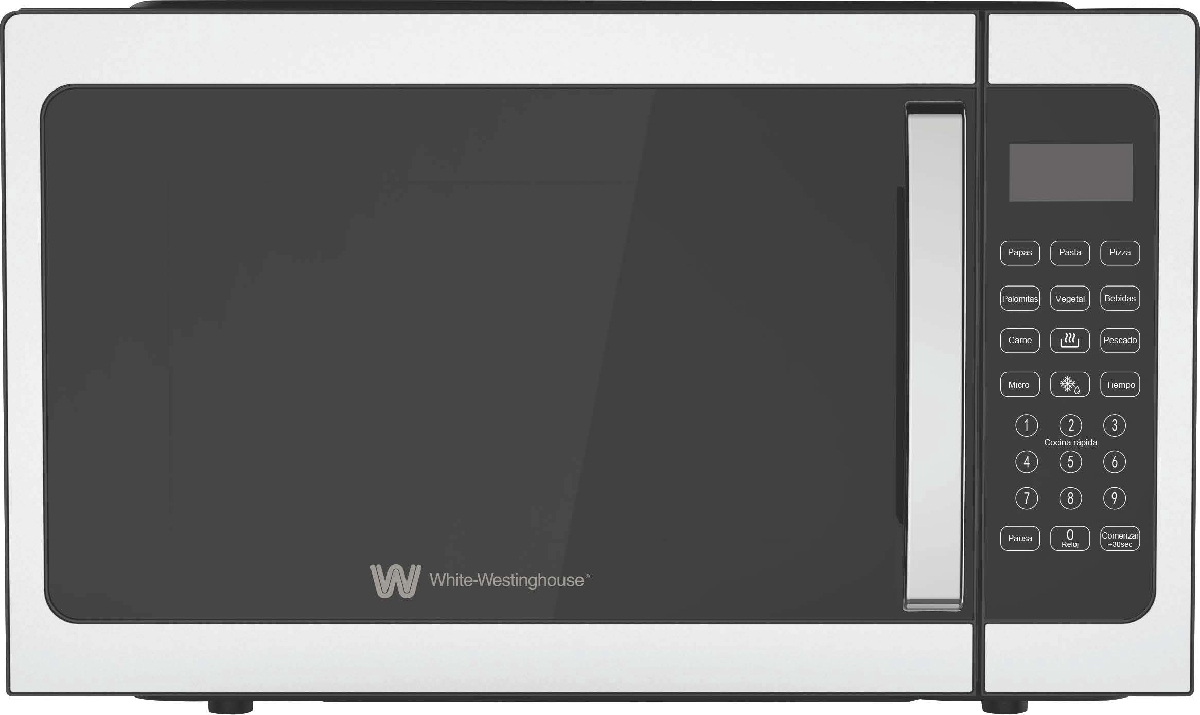 Horno de microondas, White Westinghouse, 1.5 pies (42 lt) WWCMV14042WES
