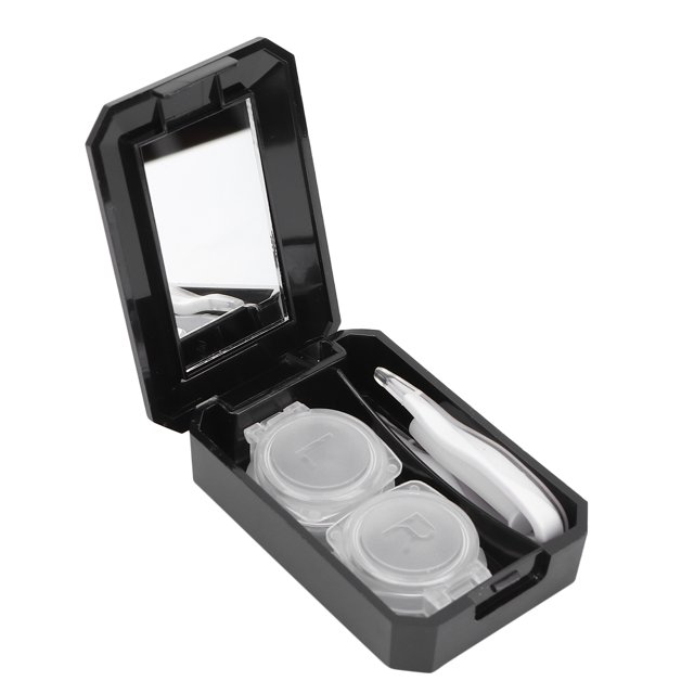 Contenedor De Lentes De Contacto, Caja De Fácil Apertura Para Evitar Que Sustancias Nocivas Entren En Los Ojos Estuche Para Lentes De Contacto Para Viajes Para El Hogar Para El