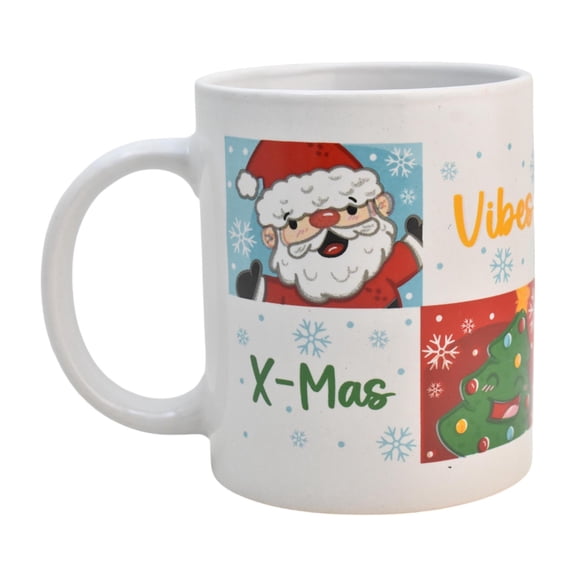 Tarro Prichos de Navidad de Cerámica 11 oz