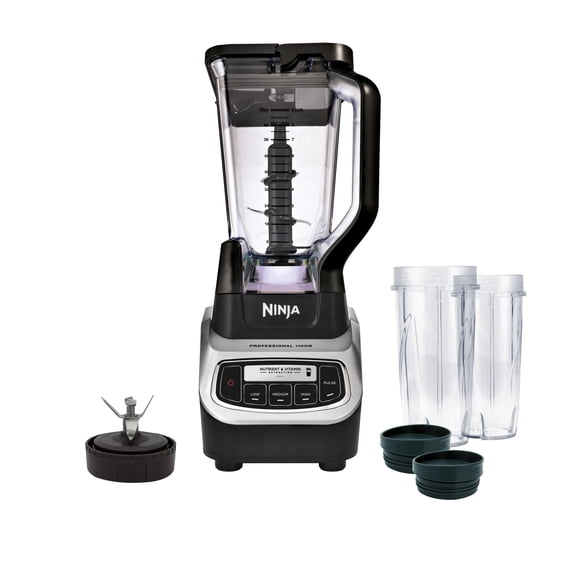 Licuadora Ninja Profesional Plus Dúo con AutoIQ 4 Velocidades 2.1 L 1100 W Color Negro