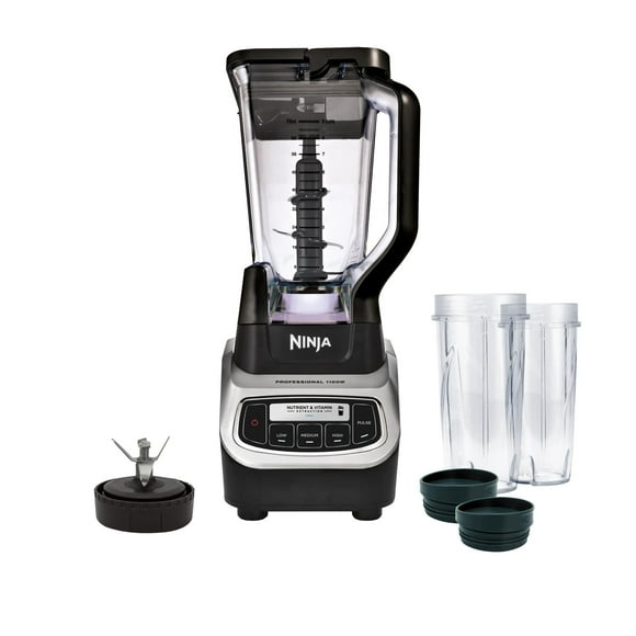 Licuadora Ninja Profesional Plus Dúo con AutoIQ 4 Velocidades 2.1 L 1100 W Color Negro