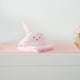 thumbnail image 3 of Toallita de microfibra ultra suave BABY INC Bunny rosa unitalla 0 a 4 años 90 x 75 cm, 3 of 3