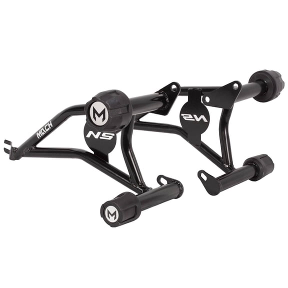 Slider Protector para moto Mach NS200 Stunt color Negro Acero