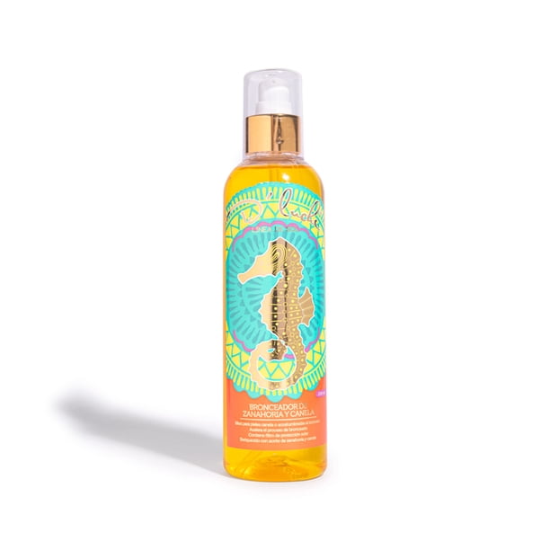 Aceite Bronceador Solar de Zanahoria y Canela - Spray Tanning Oil D'Luchi 250 ML