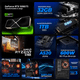 thumbnail image 3 of PC Gamer Completa IA Xtreme PC Gaming NVIDIA GeForce RTX 5060 TI AMD Ryzen 7 5700X 32GB SSD 1TB Monitor Curvo 27 180Hz Sistema Liquido WIFI Black Productividad Versátil Acelerada con IA, 3 of 6