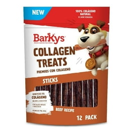Botana para Perro Barkys Collagen Treats Palitos con Colágeno Natural Sabor Carne 12 Pzas