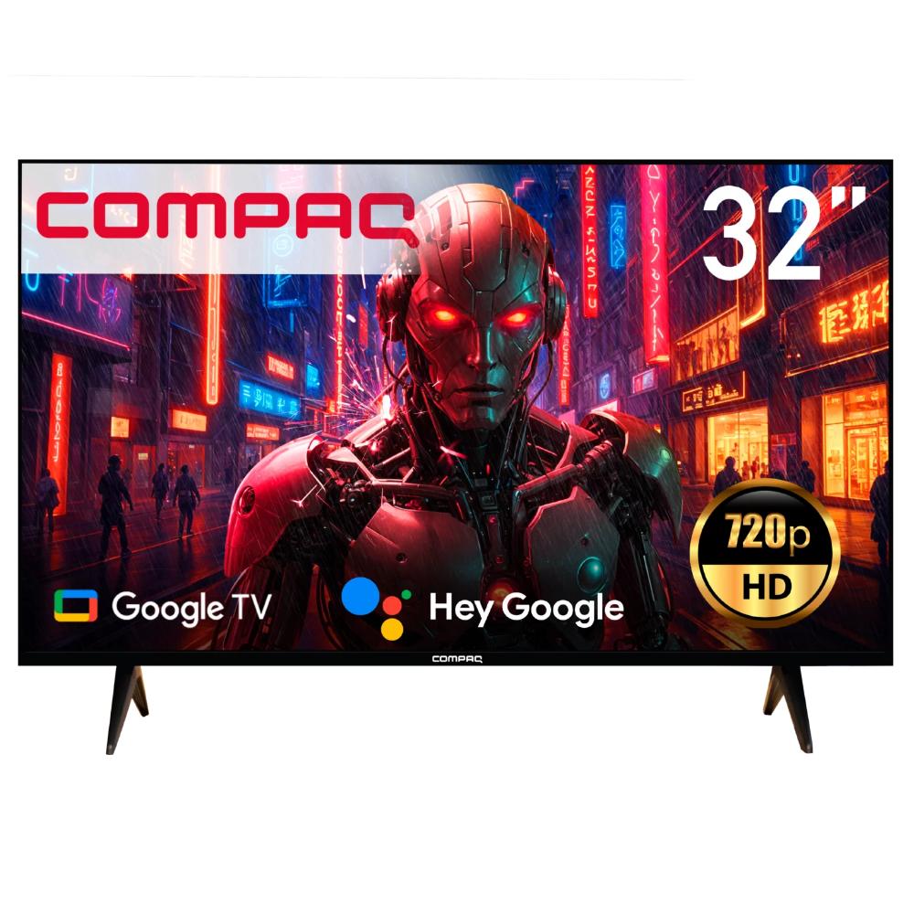 Smart TV 32 Pulgadas Compaq QLG32EHD Google TV