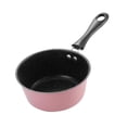 thumbnail image 3 of Olla para leche, cacerola pequeña, utensilios de cocina, olla para derretir multifuncional espesada Rosa, 3 of 9