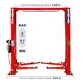 thumbnail image 3 of Rampa Hidráulica Automotriz 10500LBS ROJA 110v, 3 of 7