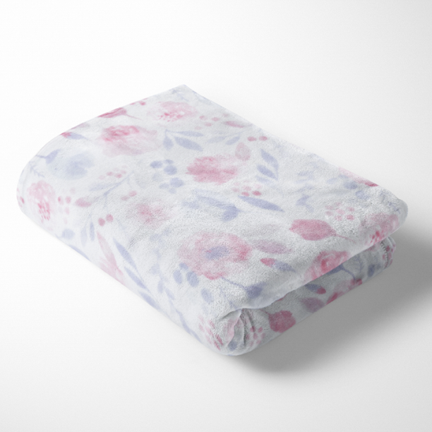 Cobertor ligero TESSO HOME Floral KS/QS