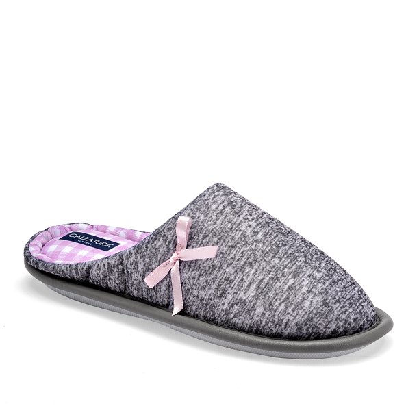 PANTUFLA CALZATURA GRIS CLARO 140296
