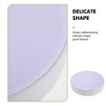 thumbnail image 3 of KAKOWELY Modern White Round Plastic Ceiling Light Shade Flush Mount Cover for Kitchen and Hallway, 3 of 8