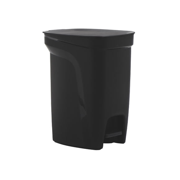 Basurero Compact 10L Negro TRAMONTINA 92852009