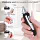 thumbnail image 5 of Cortapelos para orejas y nariz – 2024 profesional sin dolor para cejas y pelo facial para hombres y mujeres, recortador con pilas con IPX7 resistente al agua, cuchillas de doble borde para una fácil l, 5 of 5