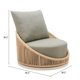 thumbnail image 4 of Sillon de Exterior Cabana Cafe Kessa Muebles, 4 of 5