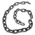 thumbnail image 1 of FELTECHELECTR Cadenas de Halloween: Cadena de prisión falsa de plástico, accesorio para casa embrujada, decoración para fiesta de Halloween, carnaval, cosplay, 151,5 cm, 1 of 6