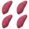 thumbnail image 1 of 4pcs de espuma artificial realista de camote de camote decoraciones de batata disparando accesorios, 1 of 8