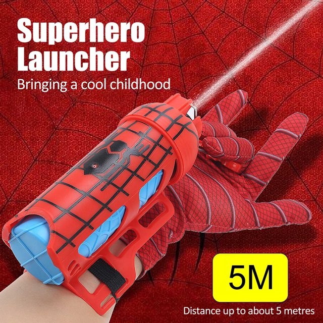Lanzador de seda de araña, lanzador de seda de araña Pistola de agua para niños Pistola de agua Artesanía excepcional