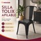 thumbnail image 2 of Silla Tolix Metal Acero Galvanizado Comedor Apilable 180 Kg, 2 of 9