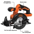 thumbnail image 2 of Sierra circular Black And Decker 20 V (solo herramienta básica), 2 of 6