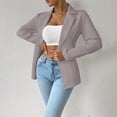 thumbnail image 4 of Ailaofu Women's Blazer Business Casual Lightweight Suit - Long Sleeve Slim Fit Work Office Jacket, 4 of 6