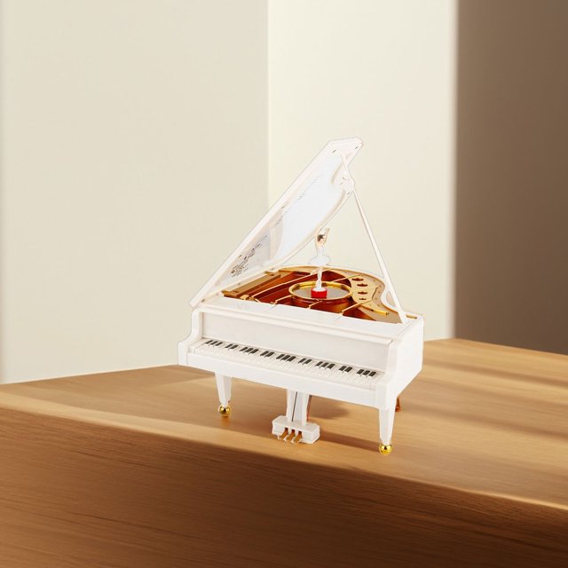 HONMEET Caja De Piano Con Encantador Para Vintage Y Retro