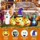 thumbnail image 5 of Yexmas Calabaza Inflable de Halloween de 8 Ft de Largo con Fantasma y Gato Negro, Decoración de Halloween para Exteriores con Luces LED para Patio, Césped, Jardín, Porche, Decoración de Fiesta, 5 of 8